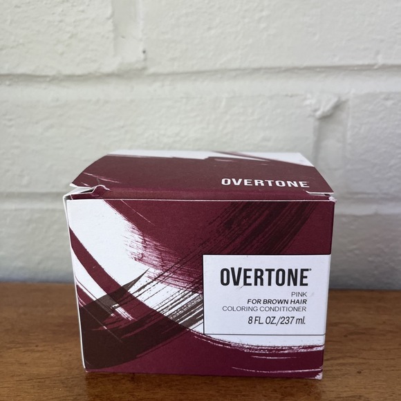 Overtone Haircare Semi-Permanent Color Conditioner Pink for Brown Hair, 8 fl oz - Picture 1 of 2